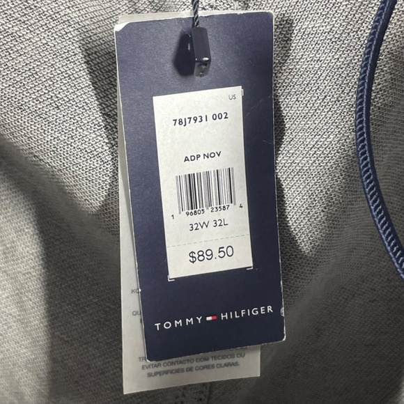 NEW Tommy Hilfiger Jeans Womens 32 black denim straight leg casual classic - Picture 7 of 13